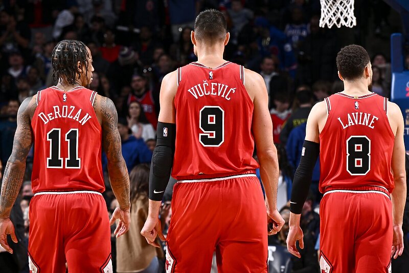 Tri najbolja igrača Chicaga (Foto: NBA)