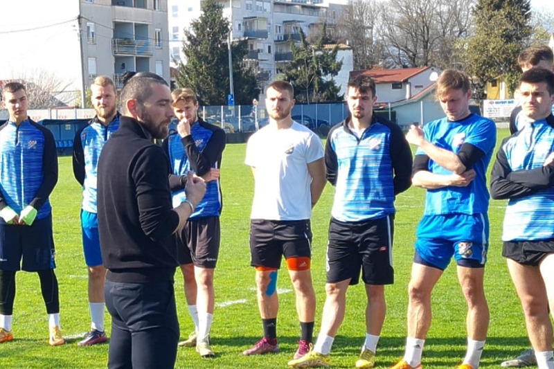 Pranjić se danas oprostio od svog tima i zaputio ka Tuzli (Foto: NK Trnje Zagreb)