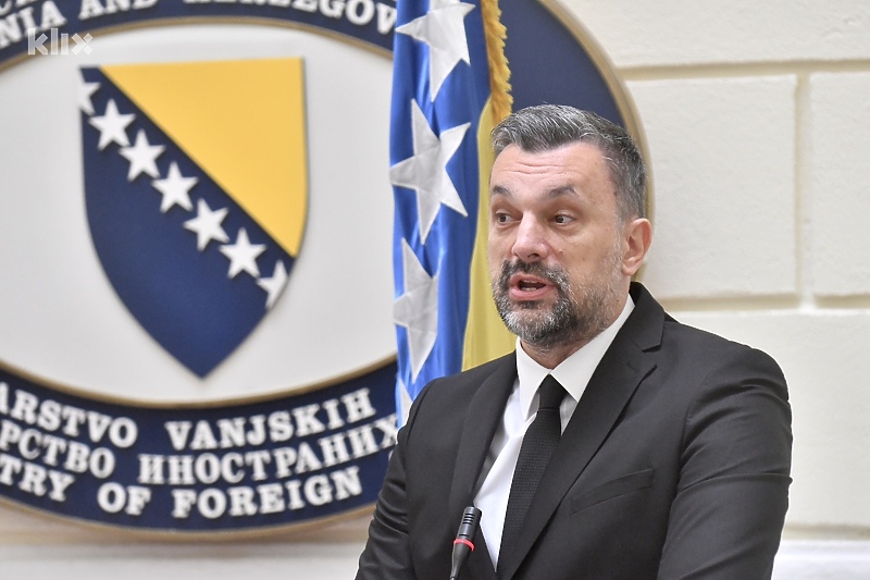 Ministar vanjskih poslova BiH nakon susreta sa Szijjartom (Foto: T. S./Klix.ba)