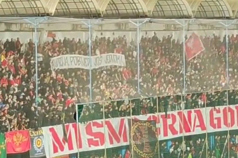 Poruka za Delibašića (Foto: Screenshot)