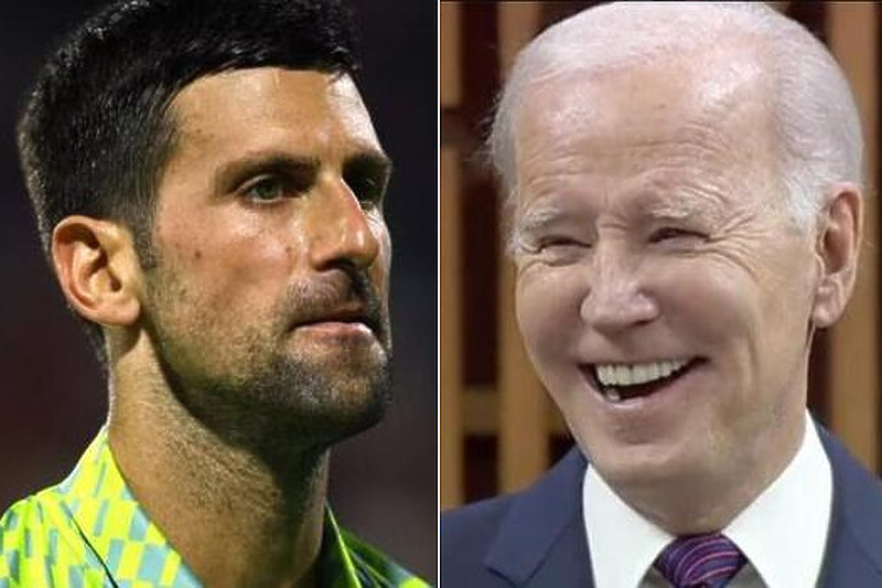 Novak Đoković i Joe Biden