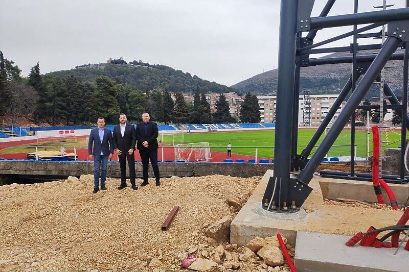 Zeljković obišao radove u Trebinju (Foto: Instagram)