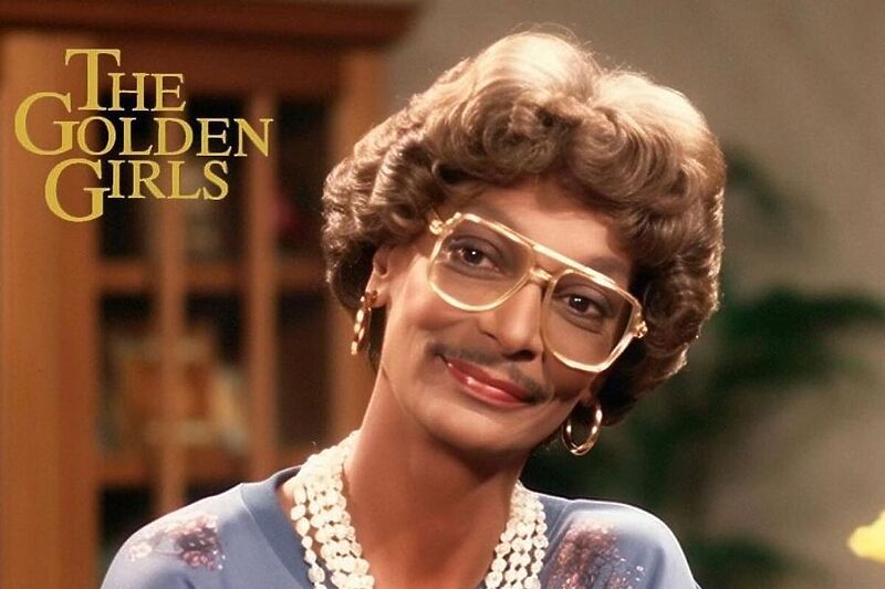 Snoop Dogg kao lik serije "The Golden Girls" (Foto: Instagram)