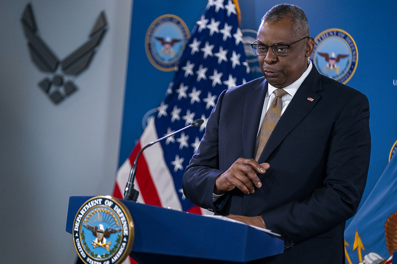 Američki ministar odbrane Lloyd Austin u Pentagonu (Foto: EPA-EFE)