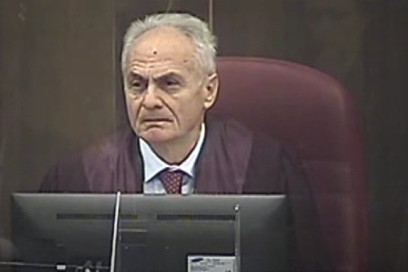 Sudija Branko Perić (Screenshot/Youtube)
