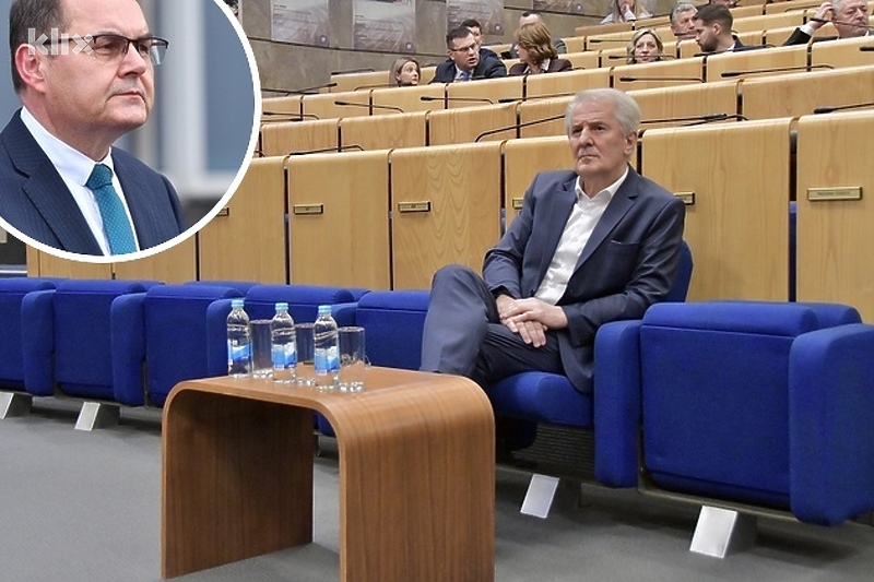 Refik Lendo (SDA) je potpredsjednik FBiH koji ne da saglasnost za vladu bez SDA (Foto: Klix.ba)