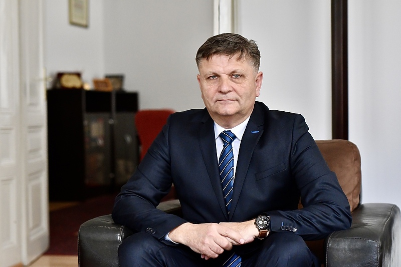 Adnan Zukić, predsjednik Komisije za vrijednosne papire FBiH (Foto: T. S./Klix.ba)