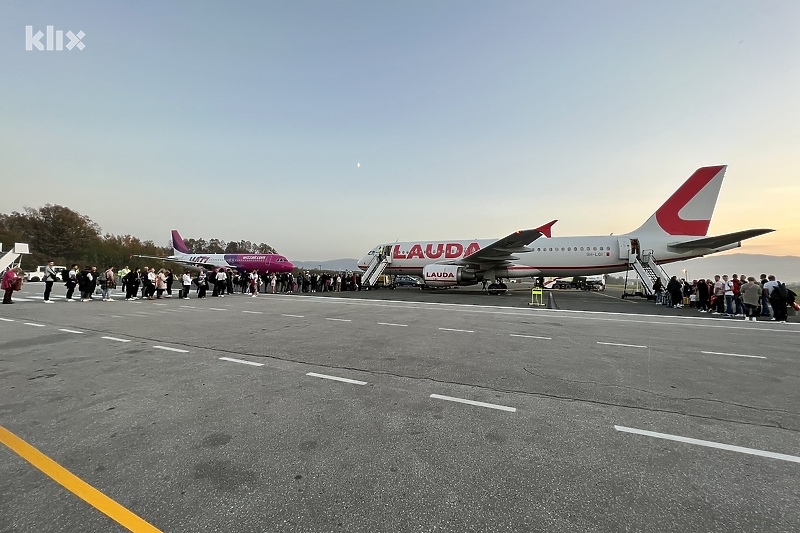 Ryanair i Wizz Air su aviokompanije koje lete s tuzlanskog aerodroma (Foto: A. K./Klix.ba)