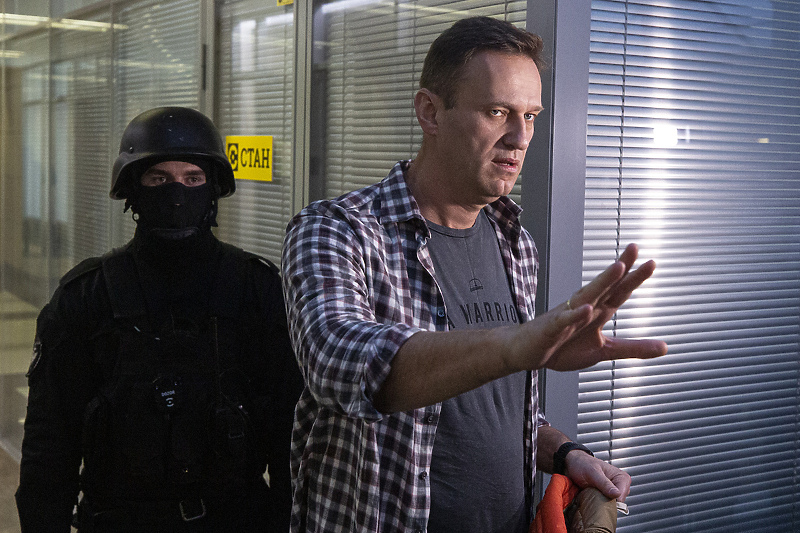 Navalni: Vrijeme provodi na discipliniranju u kaznenoj ćeliji (Foto: EPA-EFE)