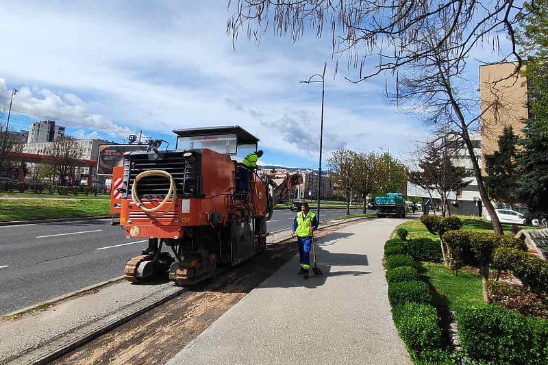 Izgradnja biciklističke staze od Čengić Vile do Otoke (Foto: Grad Sarajevo)