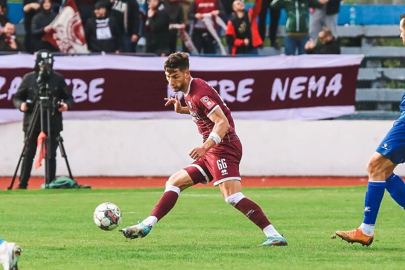 Ilija Martinović na utakmici protiv Leotara (Foto: Instagram)