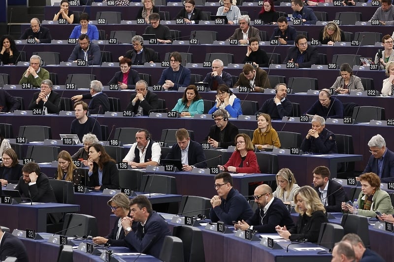 Evropski parlament (Foto: EPA-EFE)