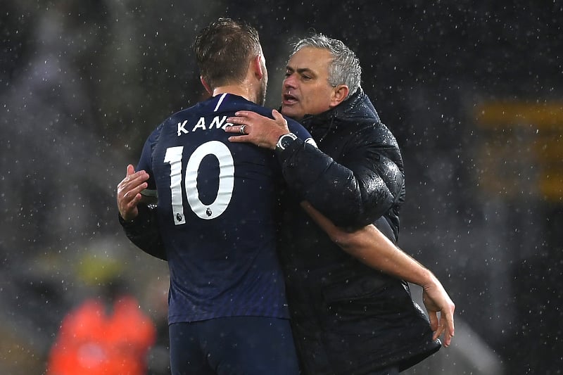 Harry Kane i Jose Mourinho (Foto: EPA-EFE)