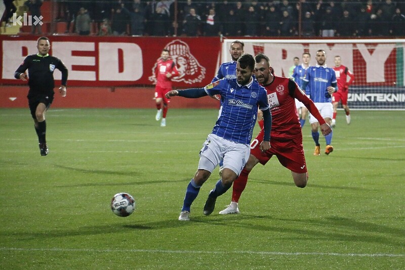 Velež je u Vrapčićima pobijedio Željezničar s 1:0 (Foto: G. Š./Klix.ba)