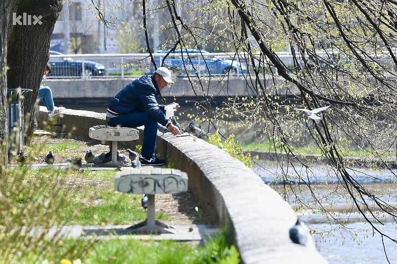 Narednih dana uživat ćemo u sunčanom periodu, dok će kiša pada tek u pojedinim dijelovima BiH (Foto: D. S./Klix.ba)