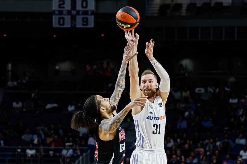 Danas nije bilo potrebe da trener forsira Musu s minutažom (Foto: Real Madrid Basket)