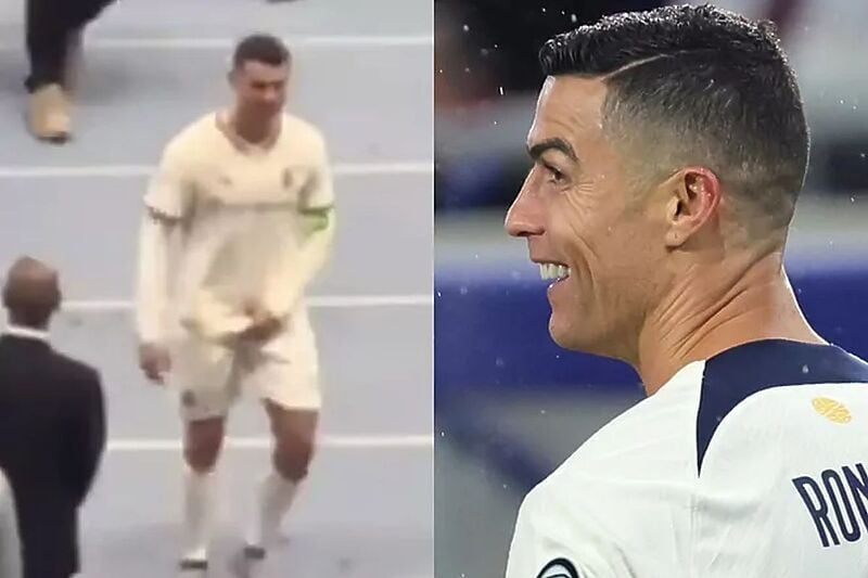 Ronaldo je neprimjereno reagovao na provokacije navijača Al Hilala (Foto: Montaža)