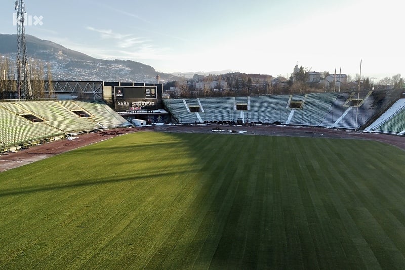 Stadion Koševo (Foto: D. S./Klix.ba)