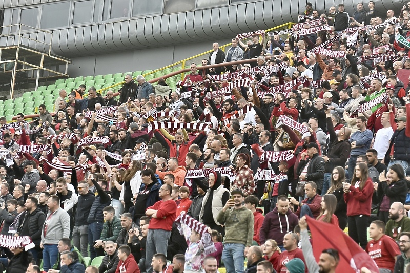 Navijači su se zaželjeli dolaska na Koševo (Foto: T. S./Klix.ba)