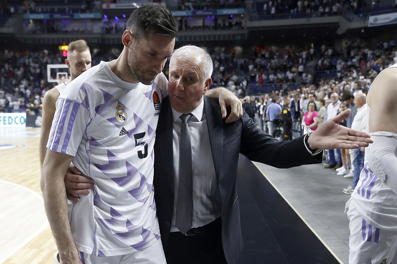 Rudy Fernandez i Željko Obradović (Foto: EPA-EFE)