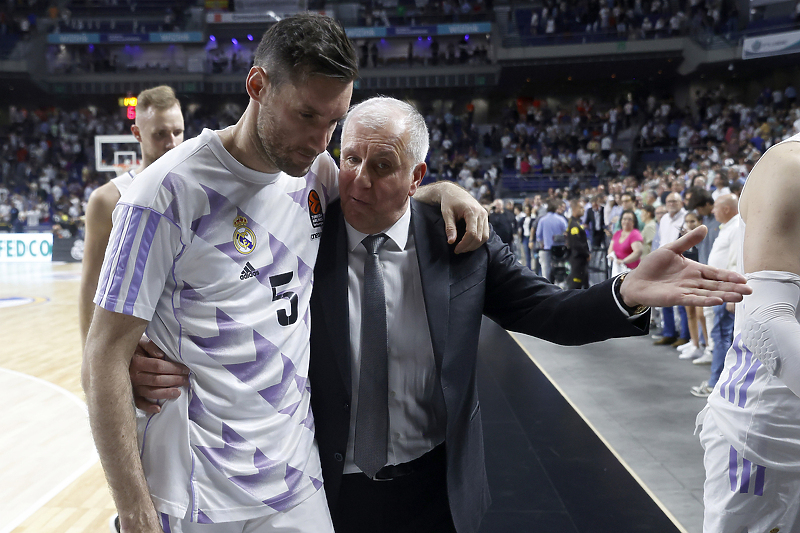 Rudy Fernandez i Željko Obradović (Foto: EPA-EFE)