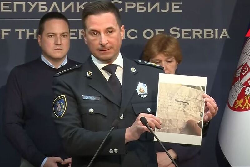 Načelnik policije na današnjoj konferenciji za medije