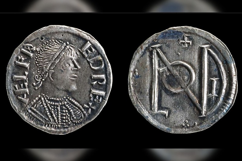Novčići sa likom Alfreda Velikog, slični onima koji su pronađeni (Foto: British Museum)