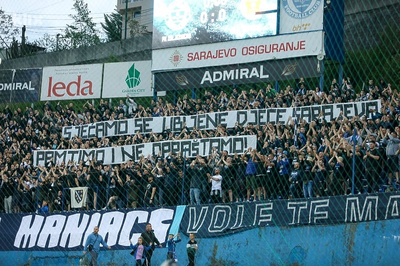 Poruka za ubijenu djecu Sarajeva (Foto: I. L./Klix.ba)