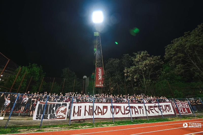 Navijači Sarajeva u velikom broju stigli su u Banju Luku (Foto: FK Sarajevo)