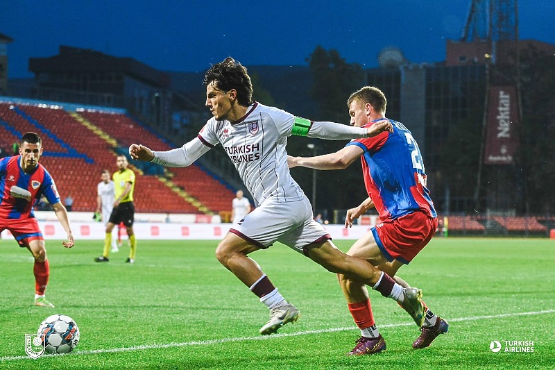 Almedin Ziljkić u duelu protiv Borca (Foto: FK Sarajevo/Facebook)