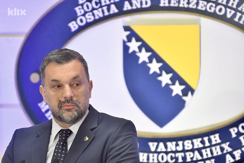 Elmedin Konaković, ministar vanjskih poslova BiH (Foto: T. S./Klix.ba)