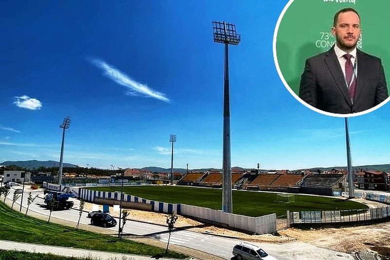 Zeljković se osvrnuo na infrastrukturu stadiona u BiH (Foto: Instagram)