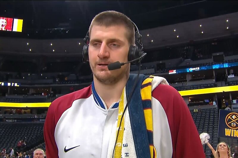 Jokić se uključio u program poznate emisije "Inside the NBA" (Foto: Screenshot)