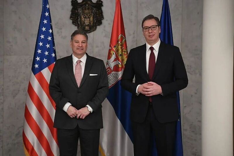 Gabriel Escobar i Aleksandar Vučič (Foto: Instagram)