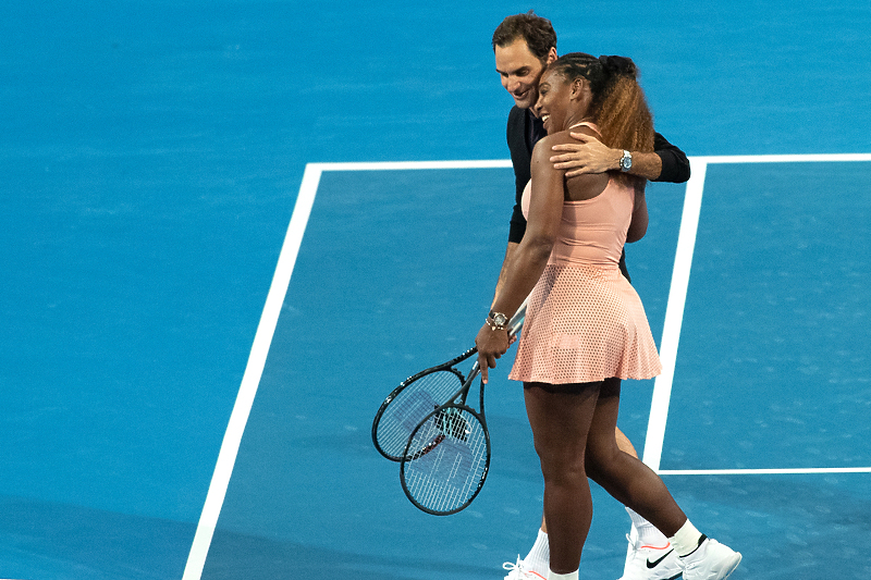 Roger Federer i Serena Williams (Foto: EPA-EFE)