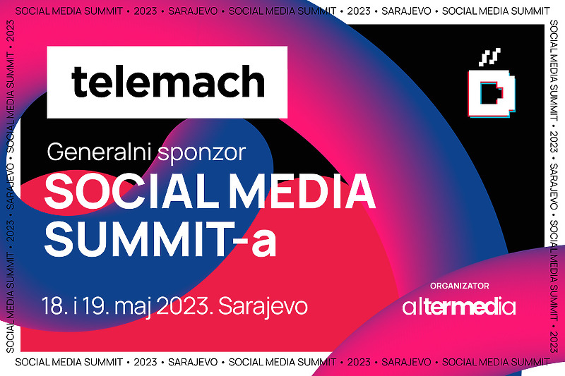 Telemach BH generalni sponzor Social Media Summita 2023