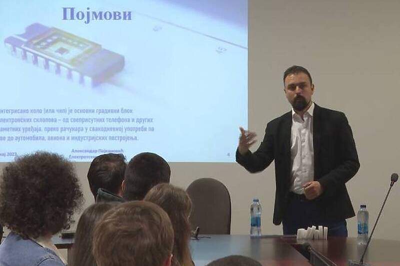 ETF Banja Luka predstavio prvi integrisani čip (Foto: RTRS)
