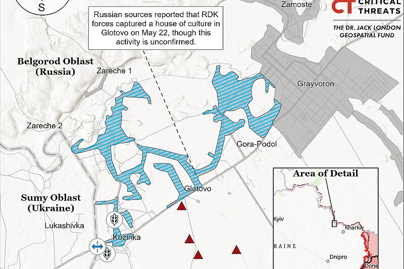 Mapa: ISW