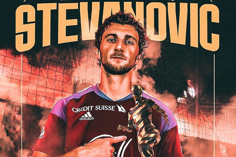 Stevanović MVP Servettea (Foto: Twitter)