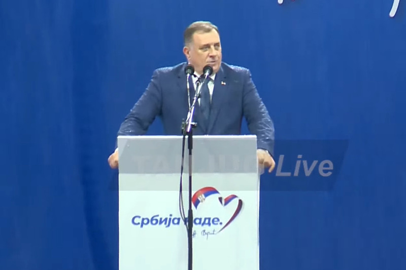 Milorad Dodik (Screenshot: Tanjug)