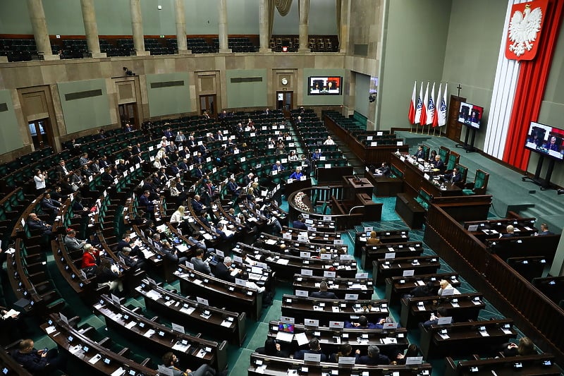 Poljski parlament (Foto: EPA-EFE)