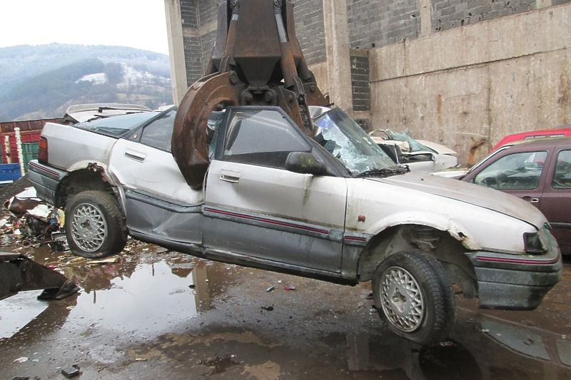S ranijih aktivnosti uništavan vozila (Foto: MUP ZDK)