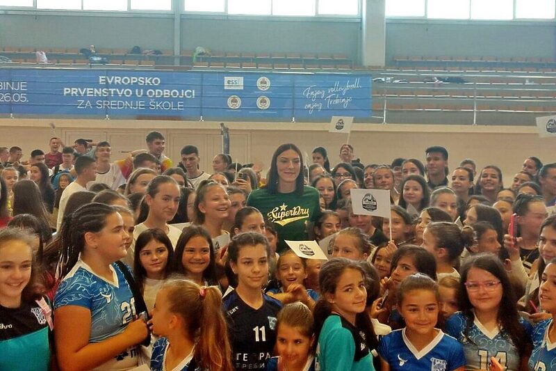 Učesnike posjetila i Tijana Bošković (Foto: Radio Trebinje)