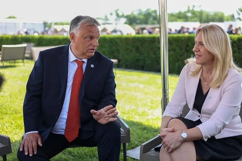 Viktor Orban i Željka Cvijanović u Kišinjevu (Foto: Instagram)