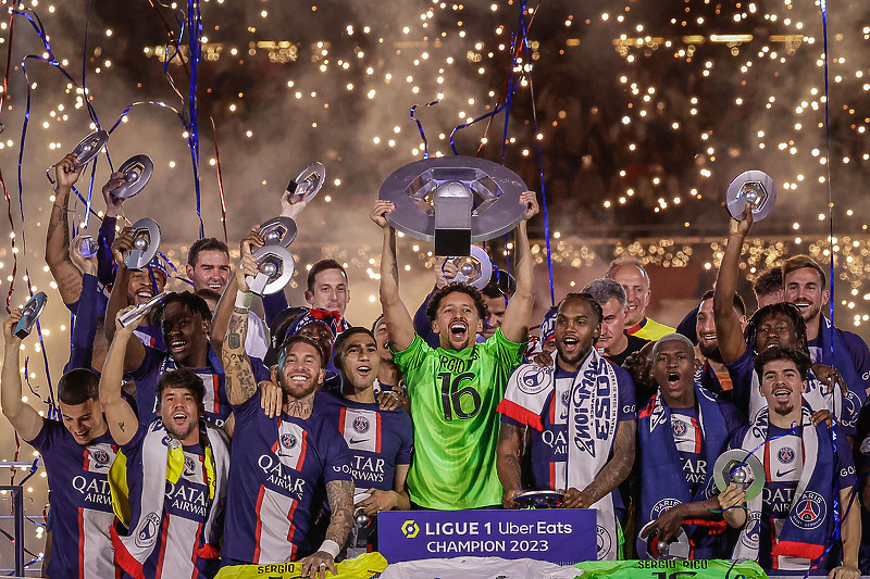 PSG je osvojio titulu prvaka Francuske, no njihov trener će bez obzira na to dobiti otkaz (Foto: EPA-EFE)