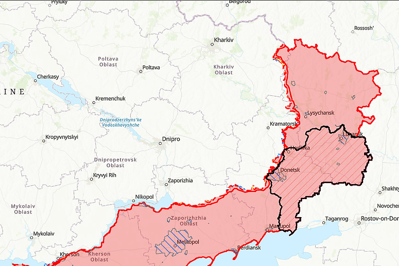 Mapa: ISW