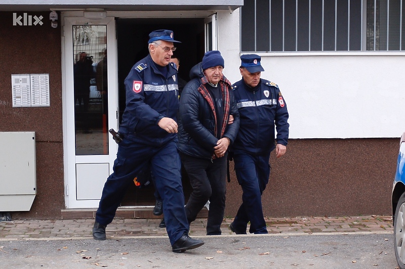Alija Delimustafić prilikom hapšenja (Foto: D. S./Klix.ba)