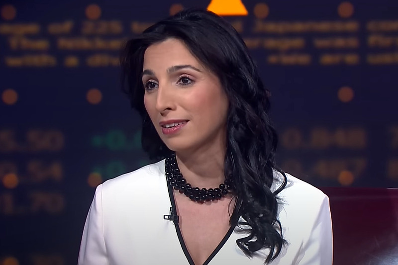 Hafize Gaye Erkan (Screenshot: Bloomberg Television)