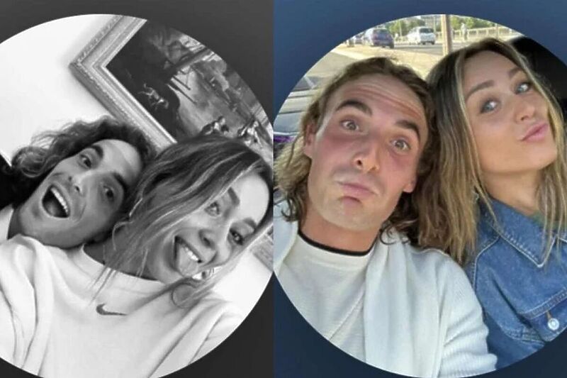 Stefanos Tsitsipas i Paula Badosa (Foto: Twitter)