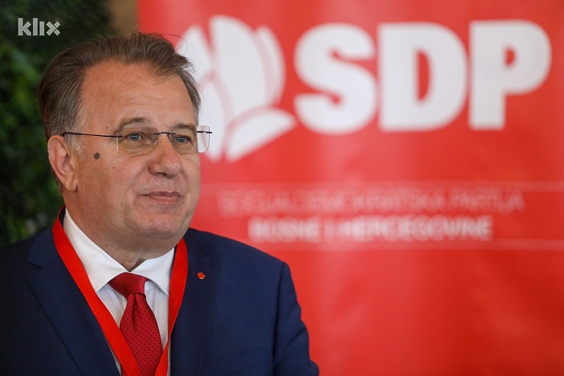 Nermin Nikšić, predsjednik SDP-a (Foto: I. L./Klix.ba)